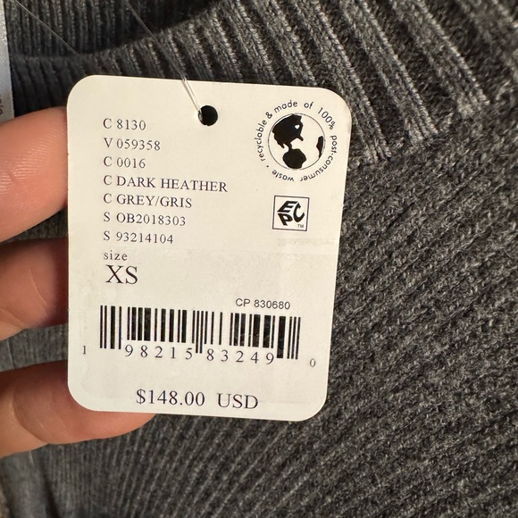 Free People knit mini ruffle hem mini dress - Picture 9 of 10